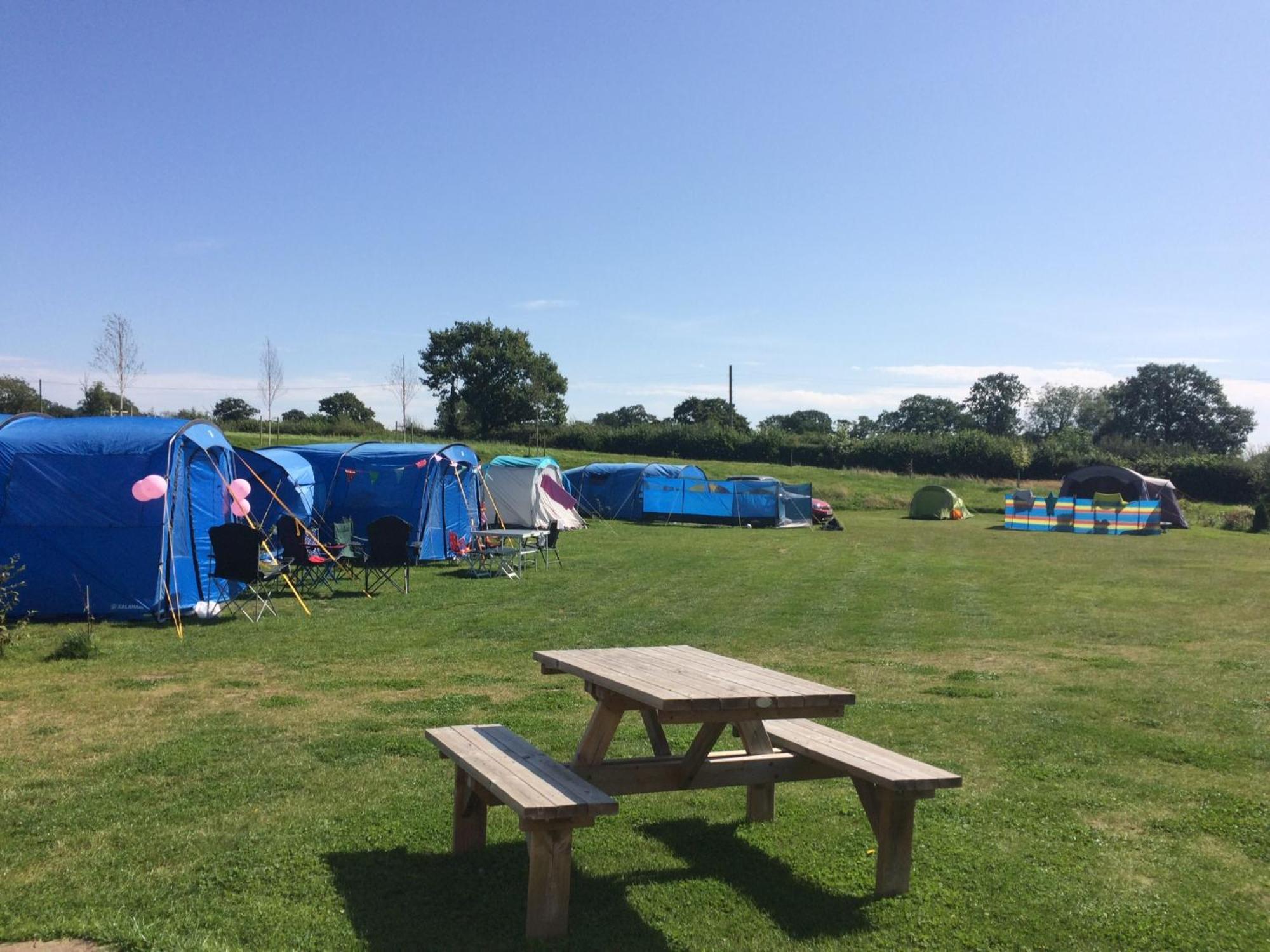 위트처치 Glamping Tent At Abbey Green Farm 빌라 외부 사진