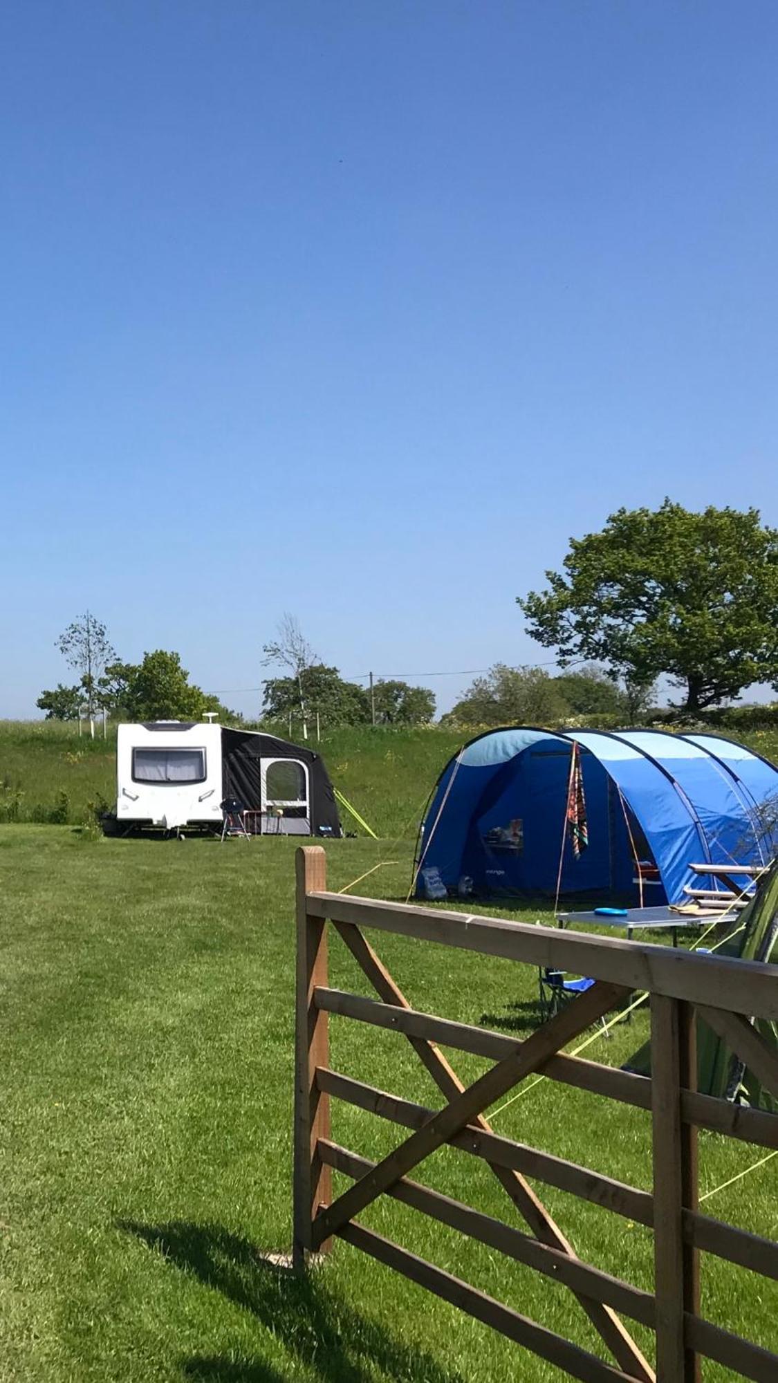 위트처치 Glamping Tent At Abbey Green Farm 빌라 외부 사진